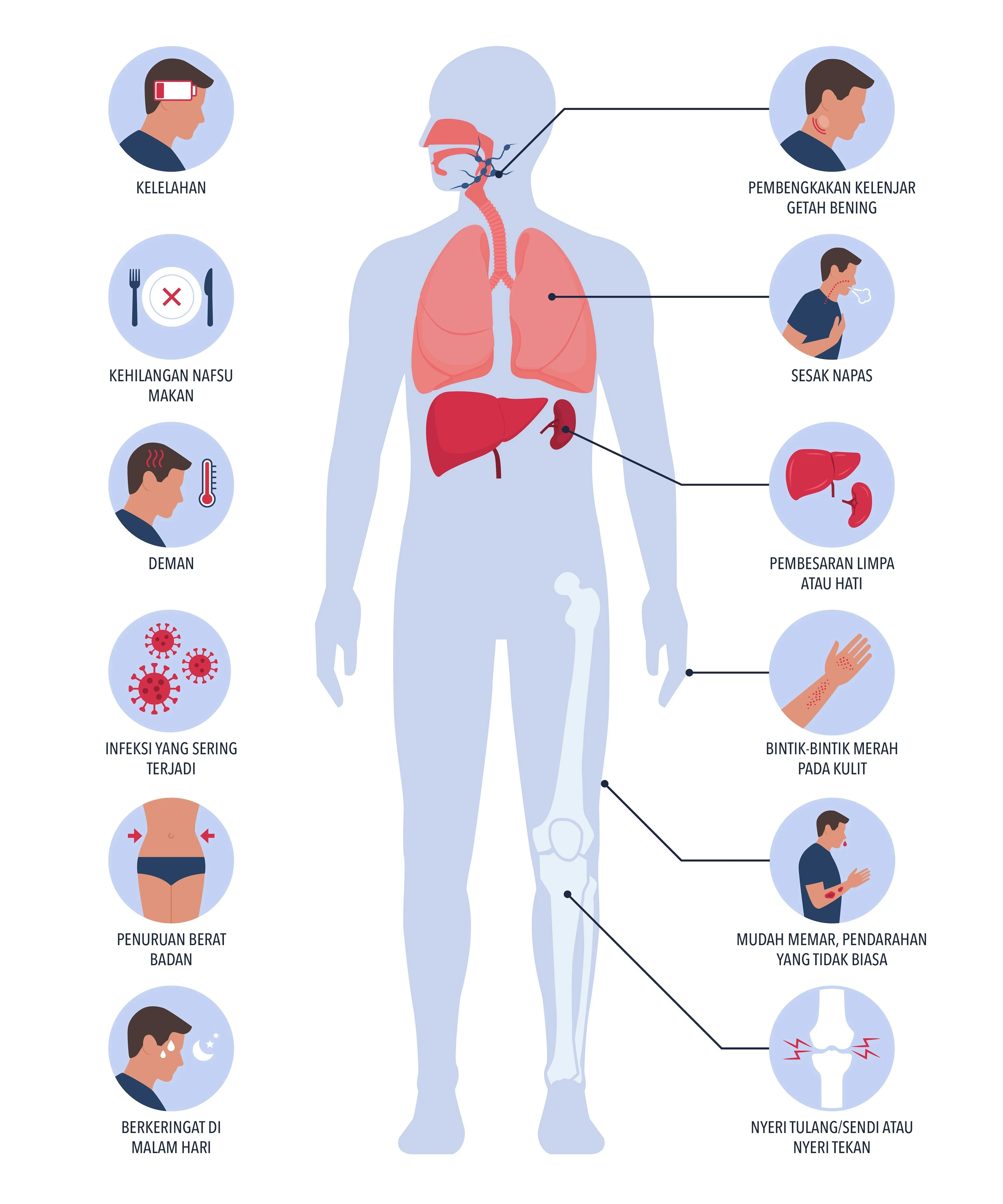 blood cancer infographic