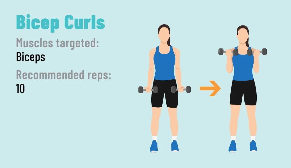 biceps curls